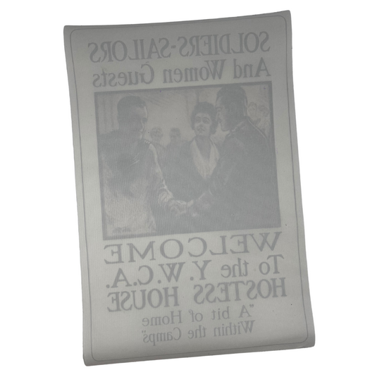 Welcome to the YWCA Hostess House: YWCA Vintage-Inspired Wall Art Poster