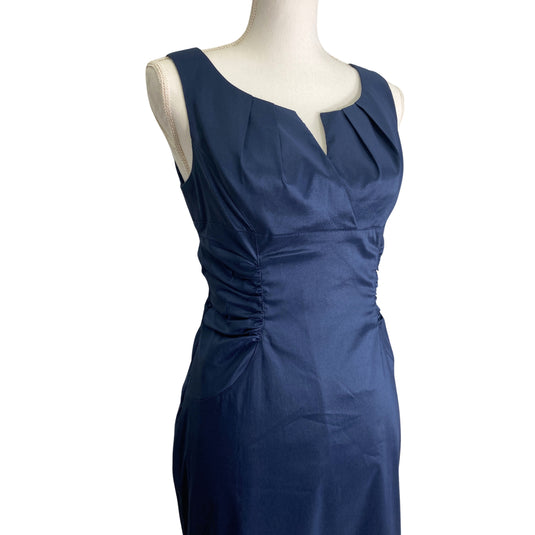 Adrianna Papell Navy Evening Gown