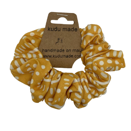 Headband and Scrunchie Bundle: Peace Sign & Yellow Scrunchie