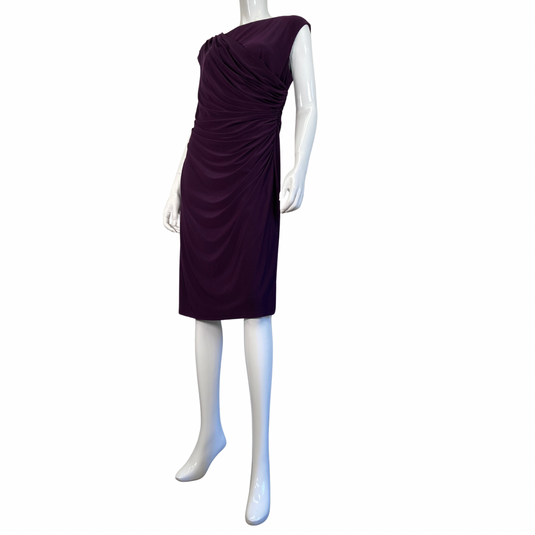 Ralph Lauren Dreamy Violet Dress front view