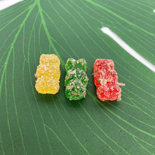 lemon peel gummy candies, sanak attack, gummies from big island wahine vendor, local small businesses hawaii, made in  hawai'i