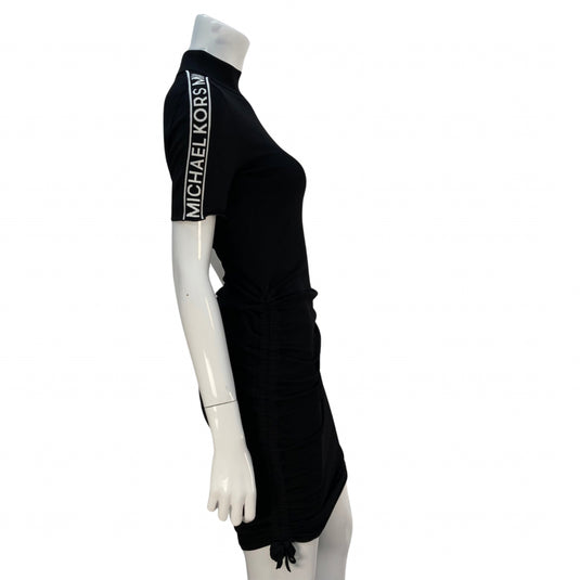Michael Kors Black Bodycon Dress on mannequin side view