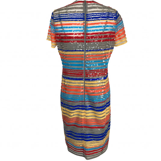 Rainbow Sequin Stripes Dress (M)
