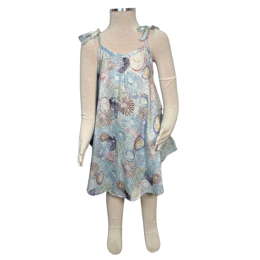 Kūlua ʻOpihi Keiki Tie Dress and Shorties on mannequin front view