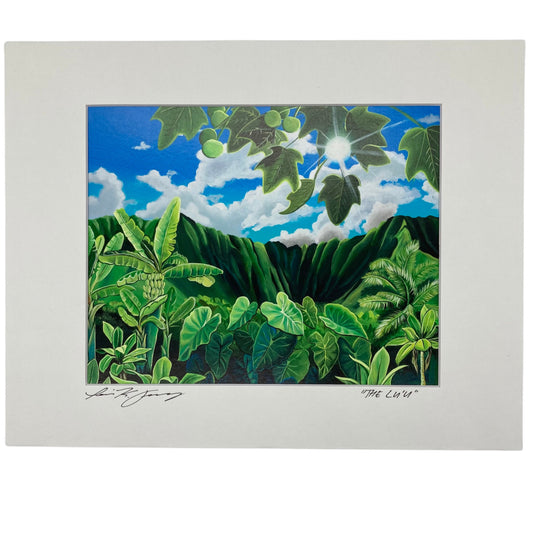 The Lu'u Wristlet and Fine Art Print