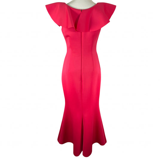 Pink Ruffle Gown (S)