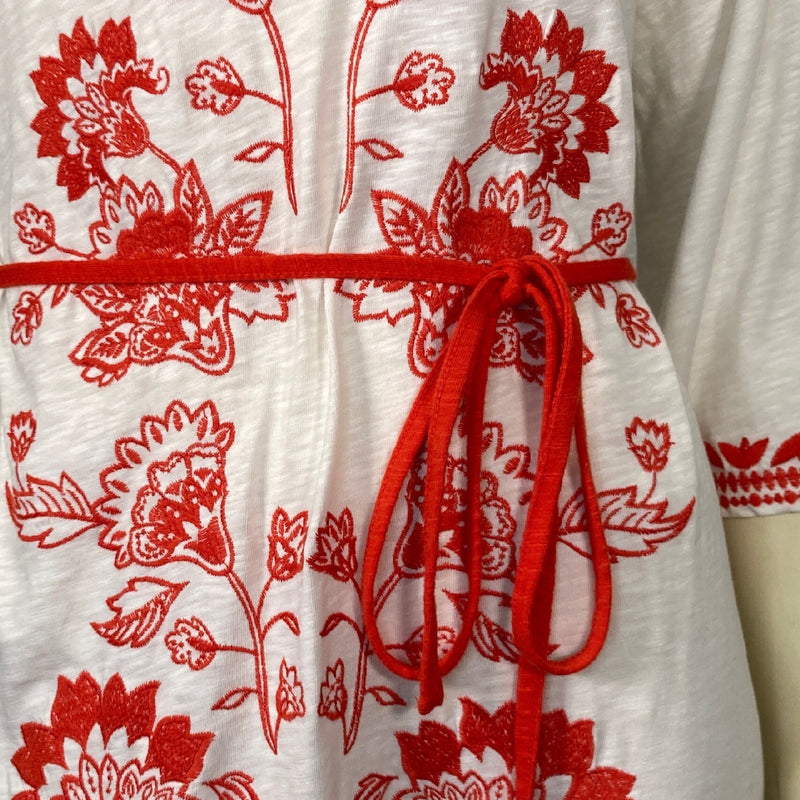 Load image into Gallery viewer, Red Floral Dress (M)
