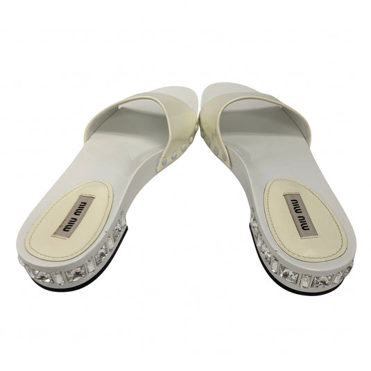 White Slide Sandals (7)
