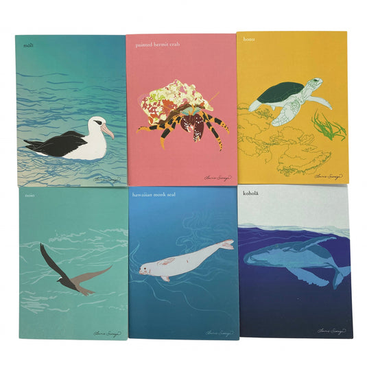 Hawaiian Ocean Life Card Set
