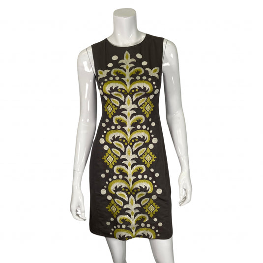 Tabitha Anthropologie Embroidered Shift Dress on mannequin front view