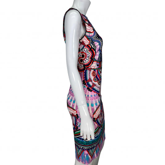 Roberto Cavalli Kaleidoscope Dress on mannequin sideview