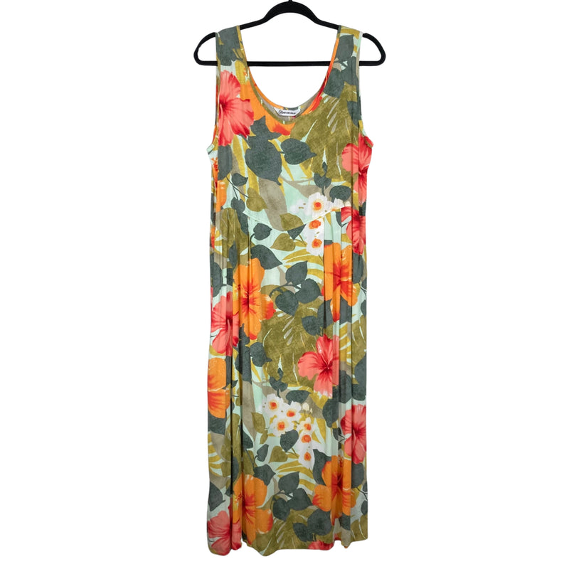 Load image into Gallery viewer, Hibiscus Palm Dress (XL)
