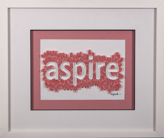 Kepola Dudoit Aspire Artwork paper quill display