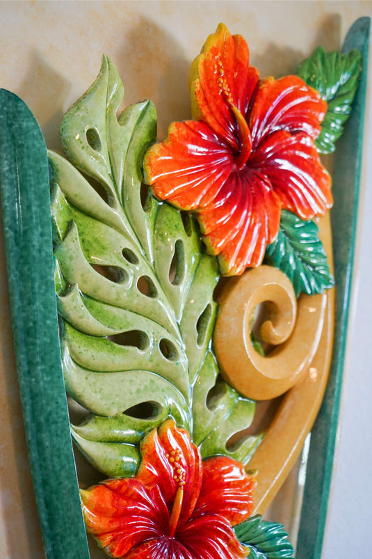 Keiki O Ka 'āina (recycled surfboard)