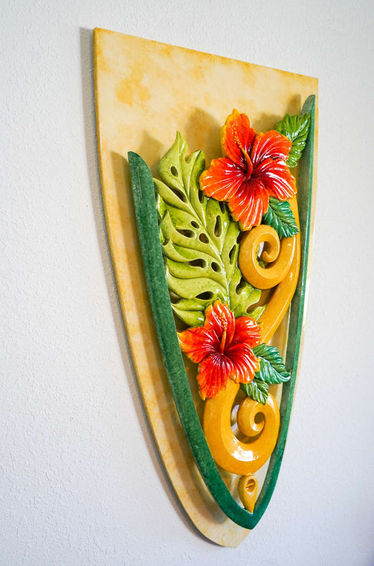 Keiki O Ka 'āina (recycled surfboard)