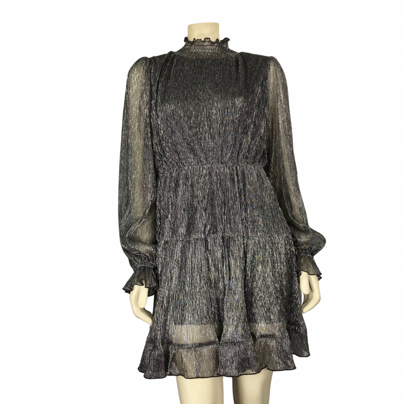 Load image into Gallery viewer, Silver Metallic Dress (M)
