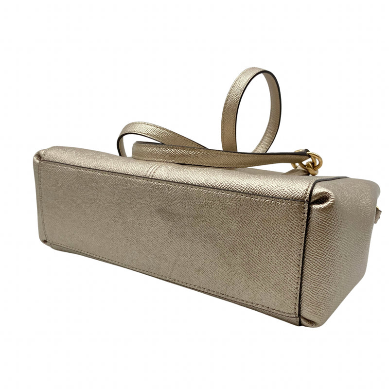 Load image into Gallery viewer, Silver and Gold Crossbody Purse
