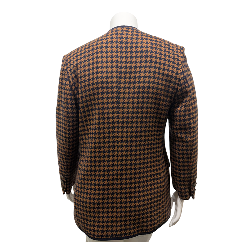 Load image into Gallery viewer, Vintage Givenchy Brown Houndstooth Skirt Suit

