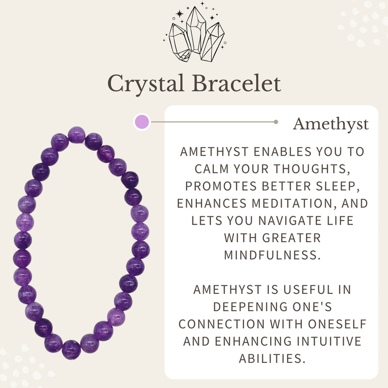 Load image into Gallery viewer, crystal bracelets, amethyst, turquoise, tigers eye bracelets, healing crystals, empowered bracelets, hawaii company small business, local small business crystal bracelets for a cause
