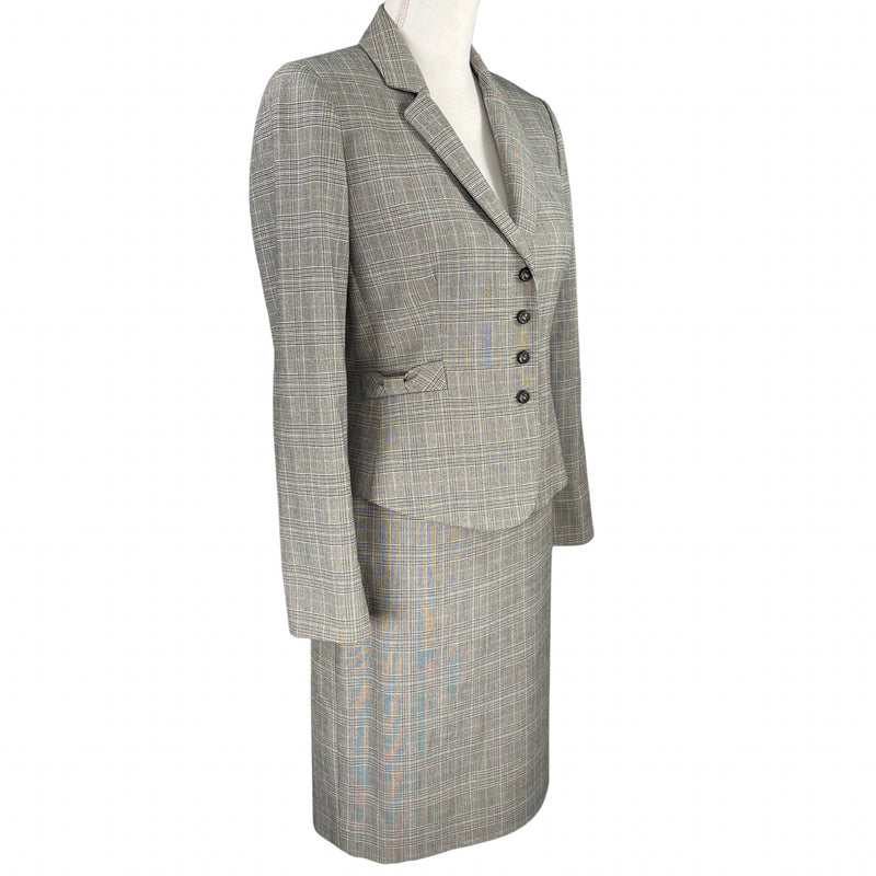 Load image into Gallery viewer, Plaid Skirt Suit Set (S)

