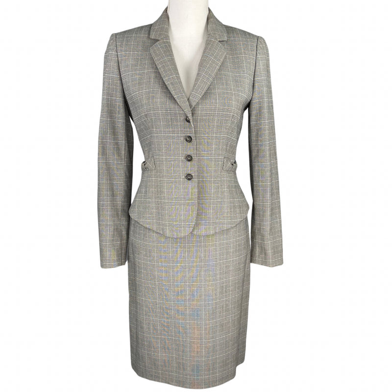 Load image into Gallery viewer, Plaid Skirt Suit Set (S)
