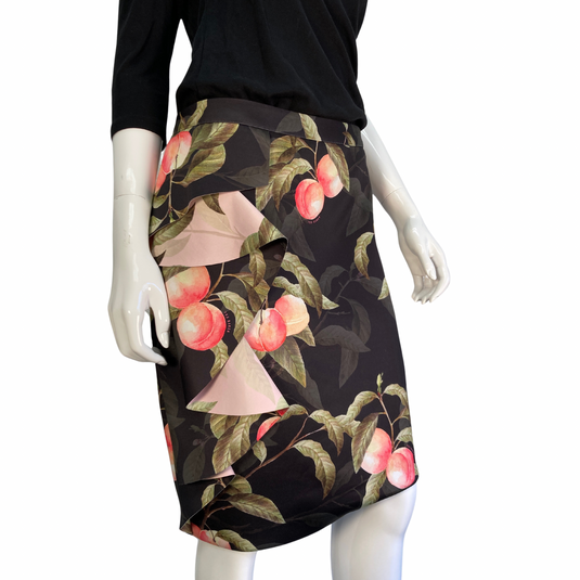 Peachy Ruffle Skirt (S)