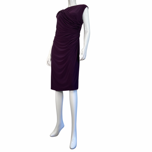 Ralph Lauren Dreamy Violet Dress front view 