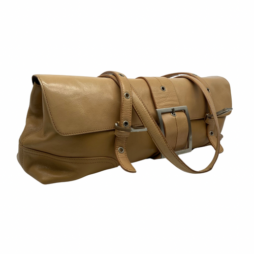 Kenneth Cole Beige Leather Bag