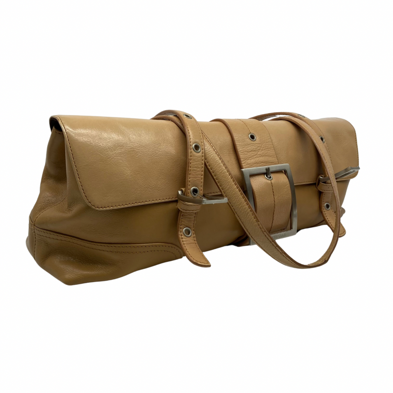 Load image into Gallery viewer, Kenneth Cole Beige Leather Bag
