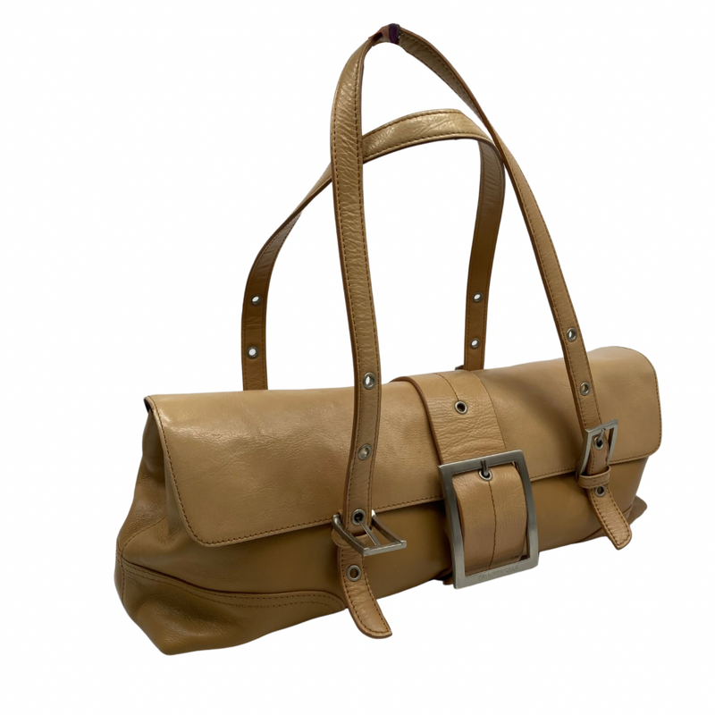 Load image into Gallery viewer, Kenneth Cole Beige Leather Bag
