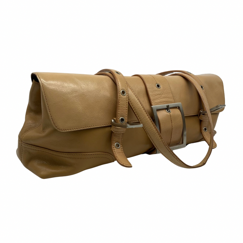 Load image into Gallery viewer, Kenneth Cole Beige Leather Bag
