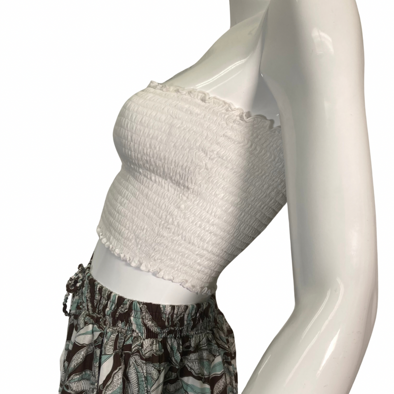 Load image into Gallery viewer, White Tube Bra from Lani Lau Hawaii
