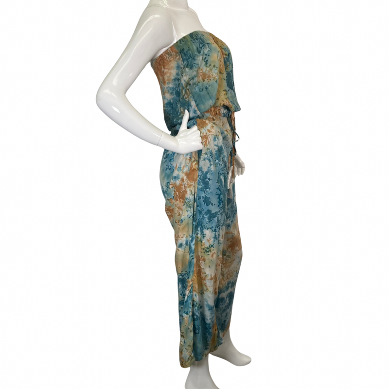 Load image into Gallery viewer, donated Splash Holo Emerald Romper from Lani Lau Hawaii - side view
