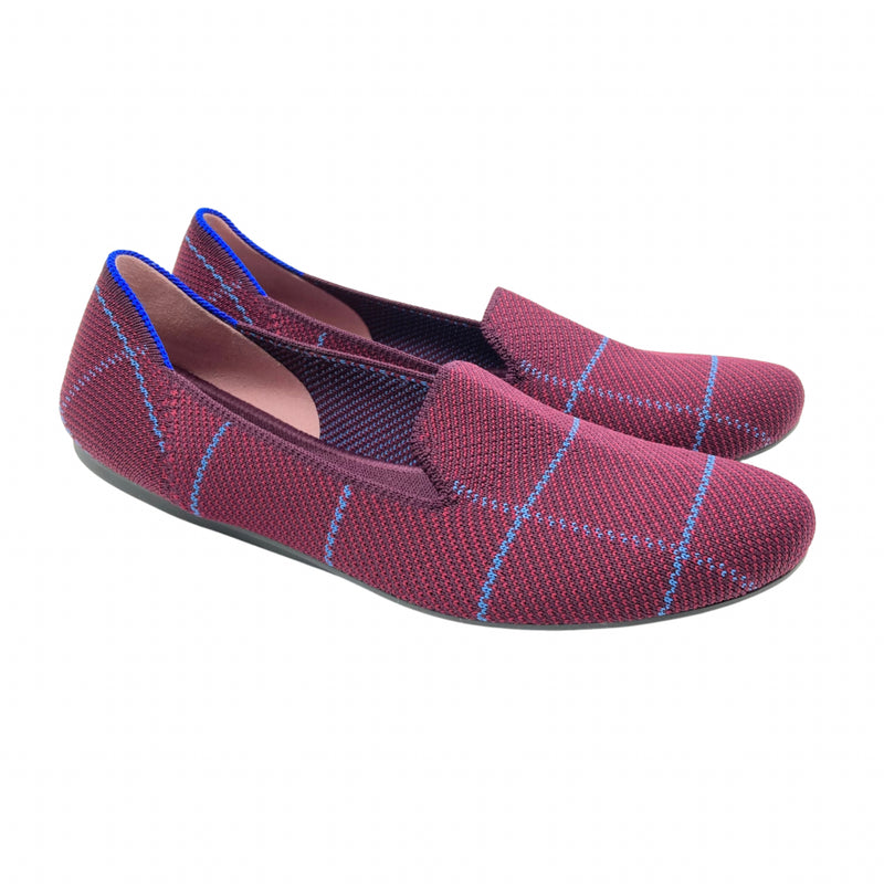 Load image into Gallery viewer, Rothy&#39;s Plaid Loafer Flats side view
