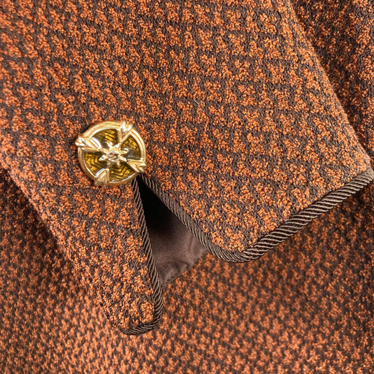 Brown Knit Jacket (M)