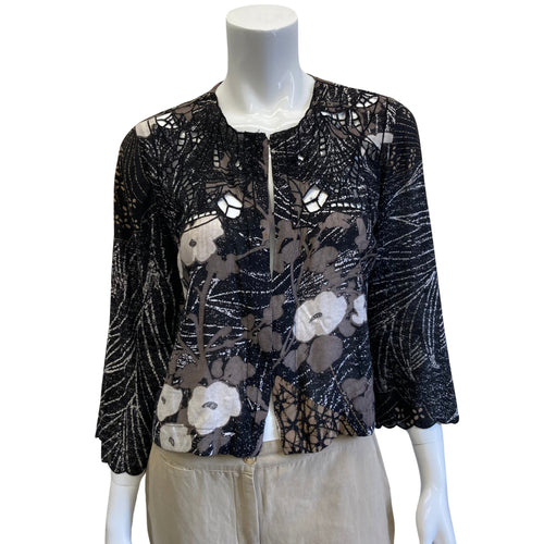 Cardigan Flower Blouse (PS)