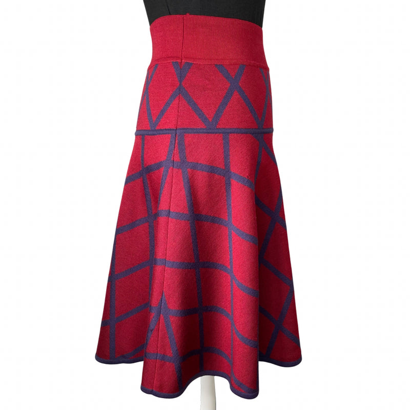 Load image into Gallery viewer, Wool Fit &amp; Flare Skirt (M)
