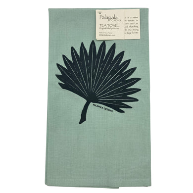 Loulu Tea Towel + Sunrise Shell Coasters