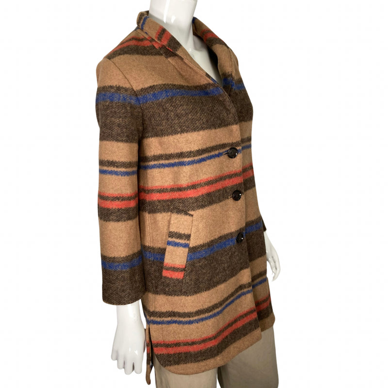 Load image into Gallery viewer, Banana Republic Striped Coat
