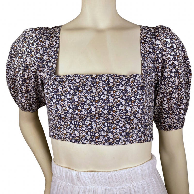 Load image into Gallery viewer, Floral Crop Top (Multiple Sizes)
