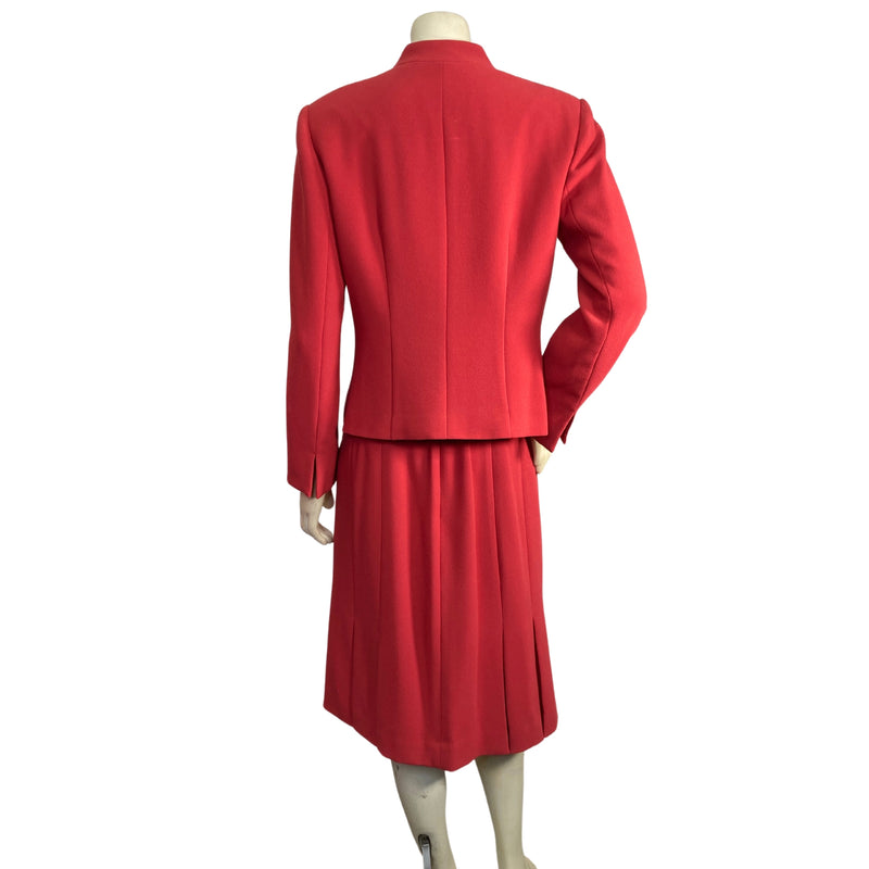 Load image into Gallery viewer, Coral Skirt and Blazer Set (L)
