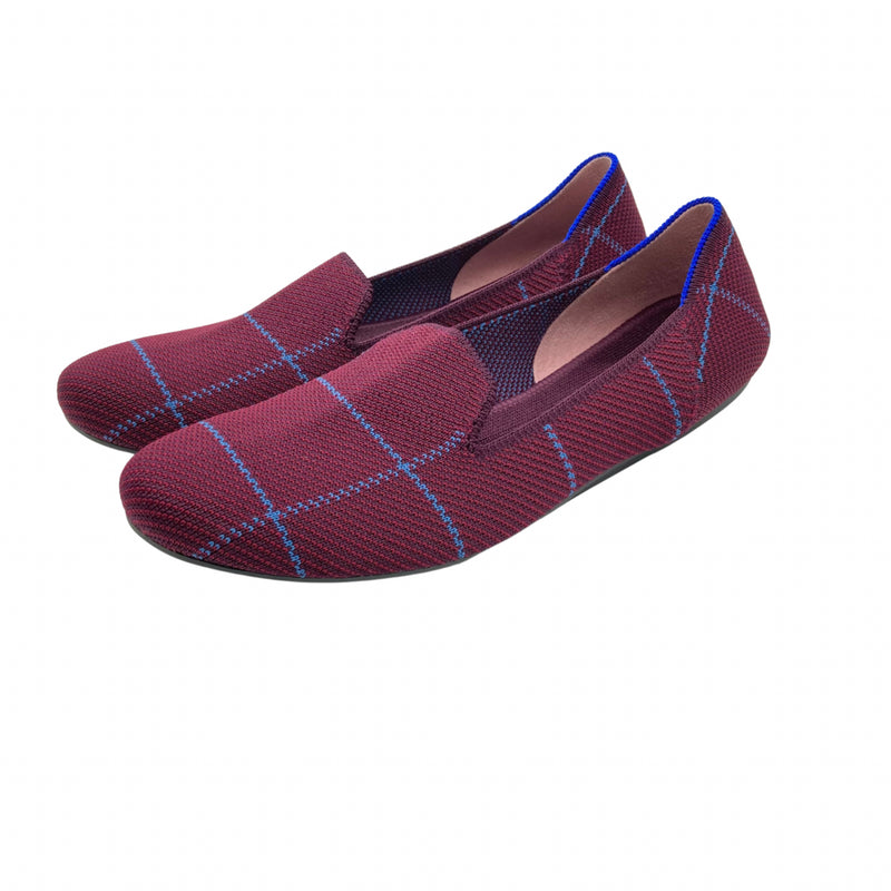 Load image into Gallery viewer, Rothy&#39;s Plaid Loafer Flats side view
