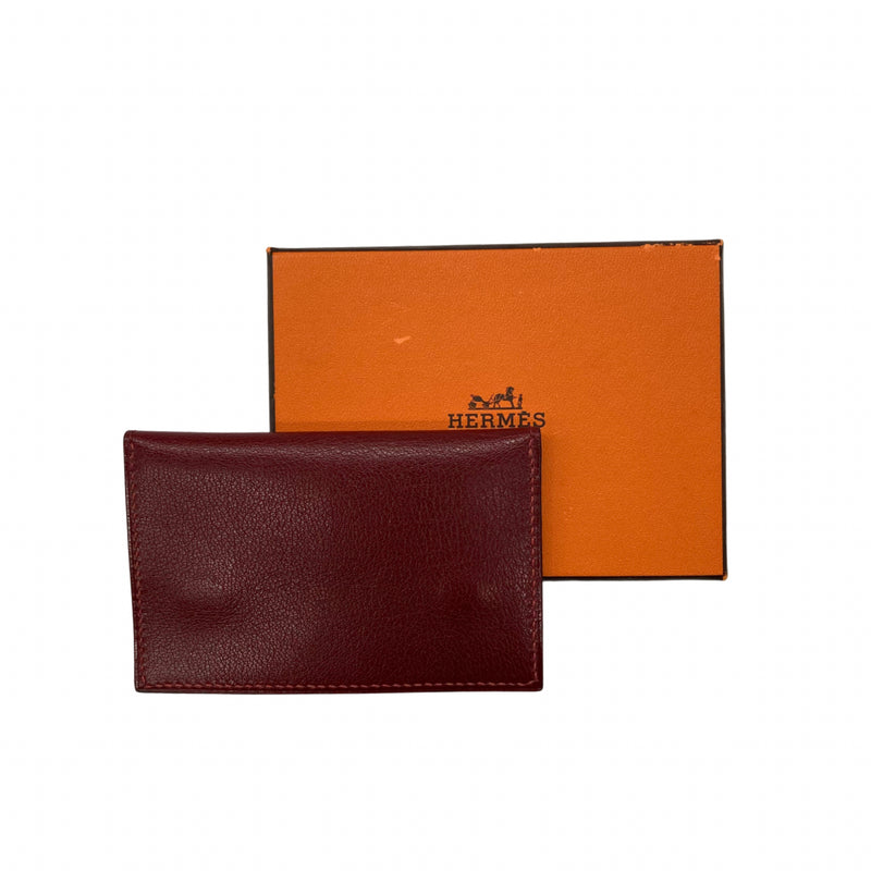 Load image into Gallery viewer, Hermes Luxury Brand Wallet with box back view
