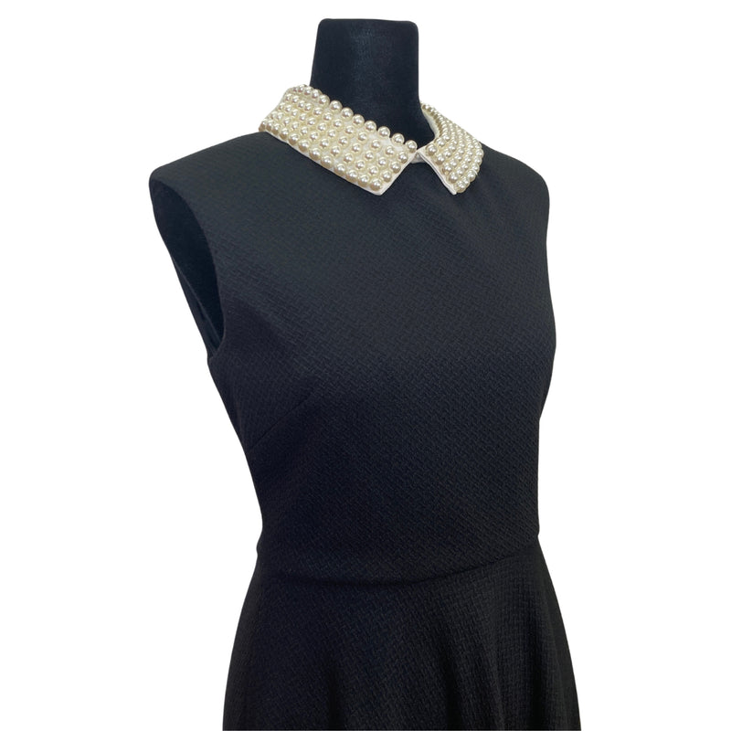 Load image into Gallery viewer, Betsey Johnson Pearl Collar Dress
