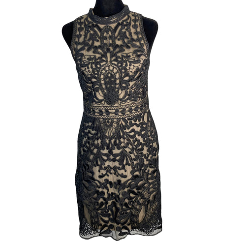 Parker Embroidered Paisley Slip Dress