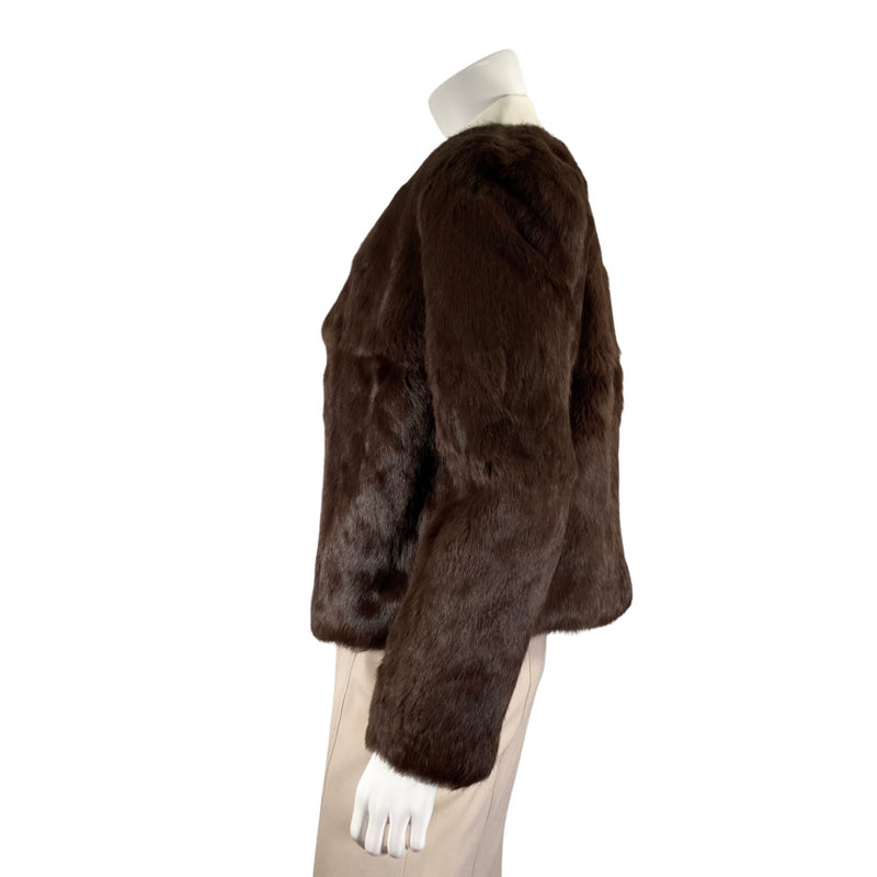 Load image into Gallery viewer, Diane Von Furstenberg Fur Jacket by YWCA O&#39;ahu
