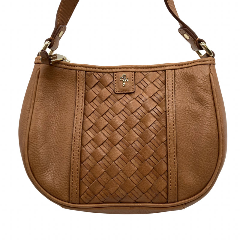 Load image into Gallery viewer, Tan Woven Crossbody
