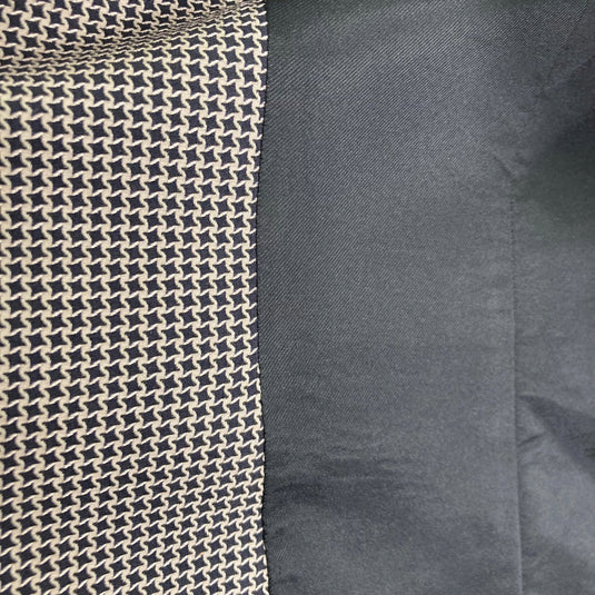 Armani Collezioni Vintage Black and Gray Print Blazer