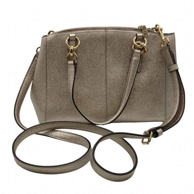 Load image into Gallery viewer, Silver and Gold Crossbody Purse
