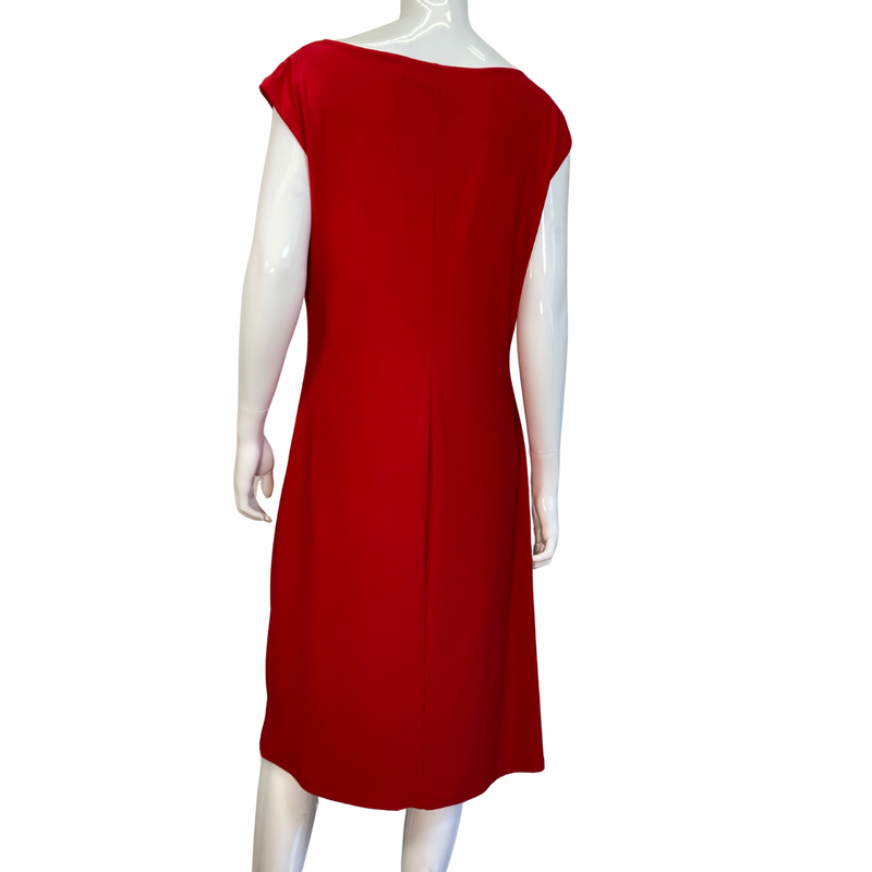 Load image into Gallery viewer, Ralph Lauren Stunning Red Dress back view
